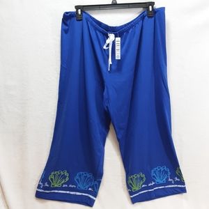 Hue Sleepwear Pants Plus Size 2X Shell Theme